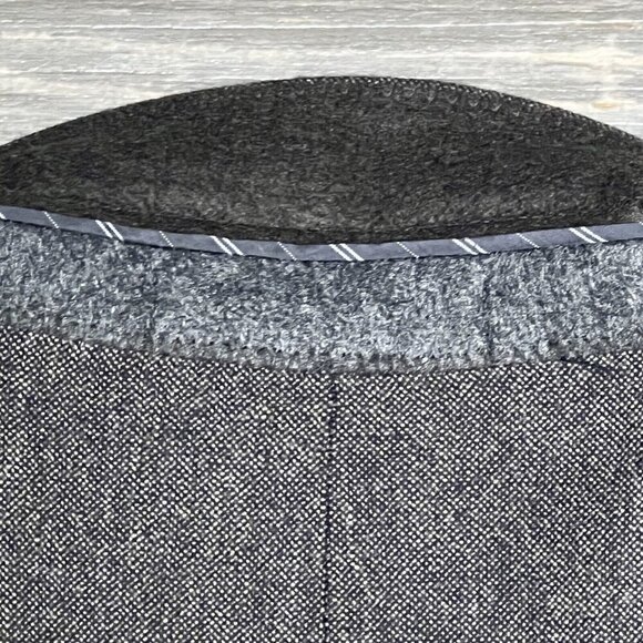 Kenneth Cole Awareness Slim Fit Sport Coat 44R Blazer Suit Jacket Dark Brown - Picture 6 of 16